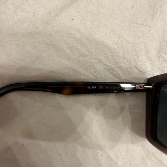 Saint Laurent Brown and Gray Fashion Sunglasses - Picture 4 of 7